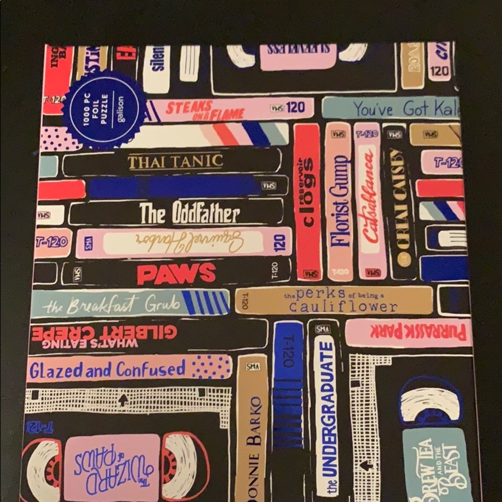 1000 piece Galison “Classic Rewind” puzzle